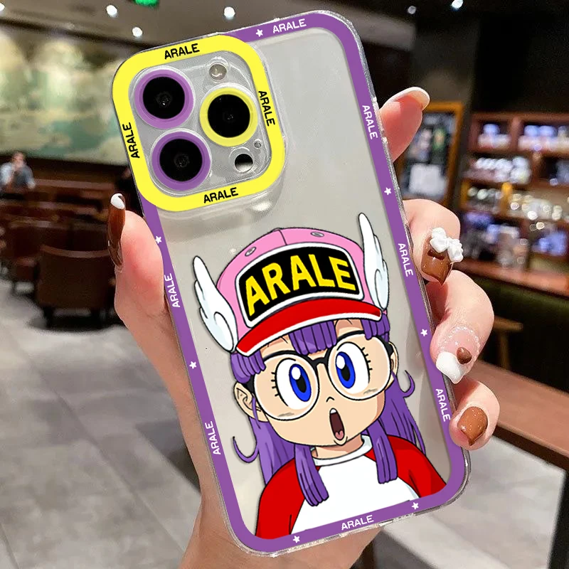 Whimsical Arale Clear Soft TPU Phone Case