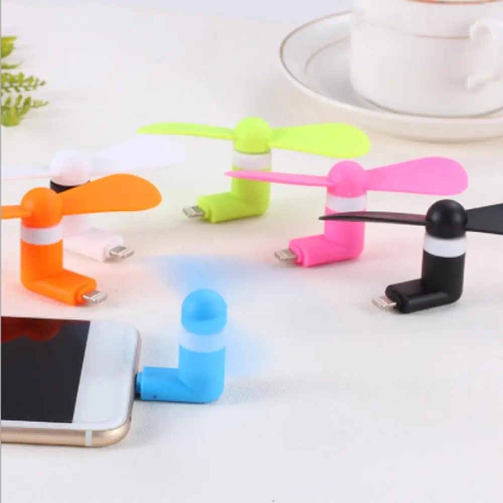 Hot Mini Portable Low Voice For Mobile Phone Fan Radiator Cooling Micro Fan Lightweight Carrying For Android USB Power Supply