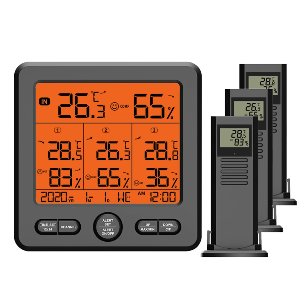Cheap Digital Thermometer 2 Lcd Screen Digital Hydrometer Wireless