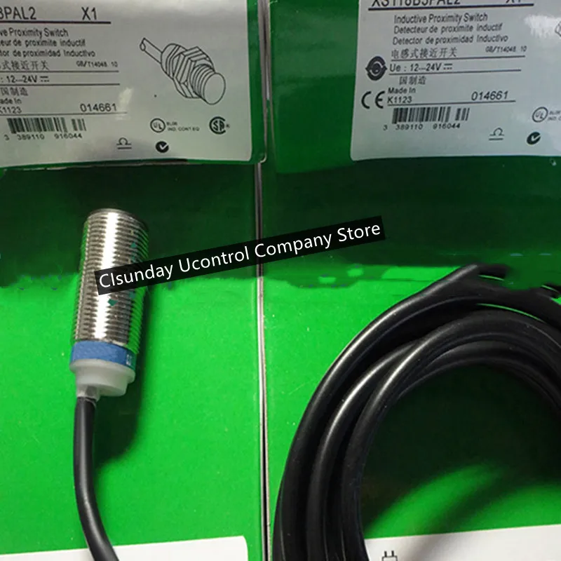 

Новый датчик приближения XS118B3PAL5 XS118B3PCM12, 2 шт.