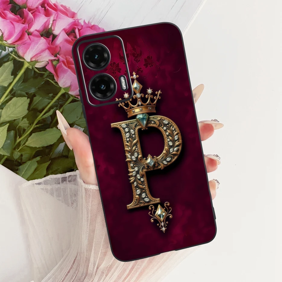 Cute Letters Soft TPU Phone Case