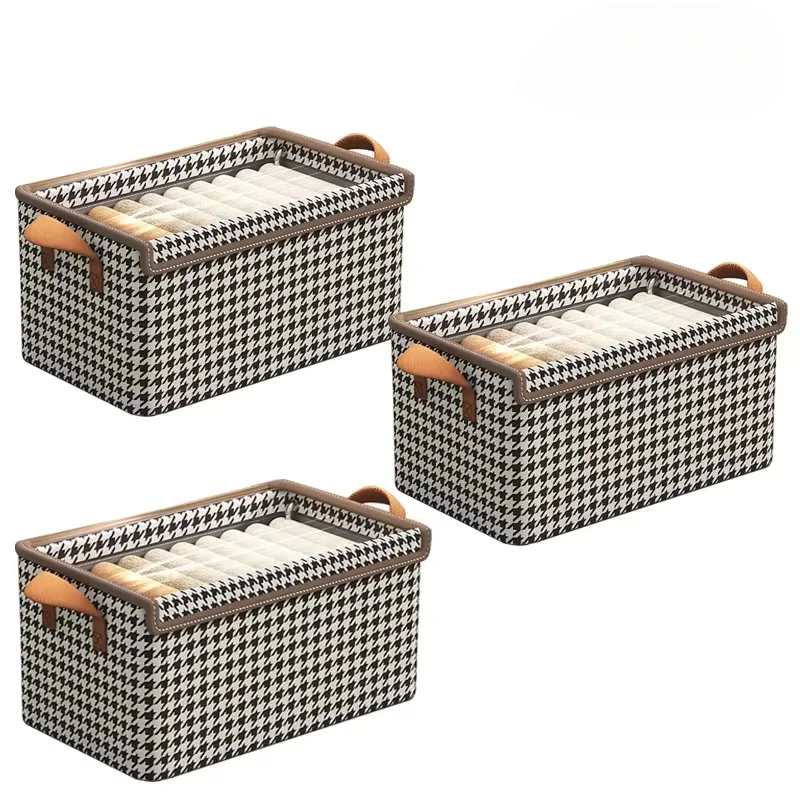 뚜껑이 달린 접이식 강철 프레임 정리함, 방진 보관함, 가정 기숙사 자동차 보관..