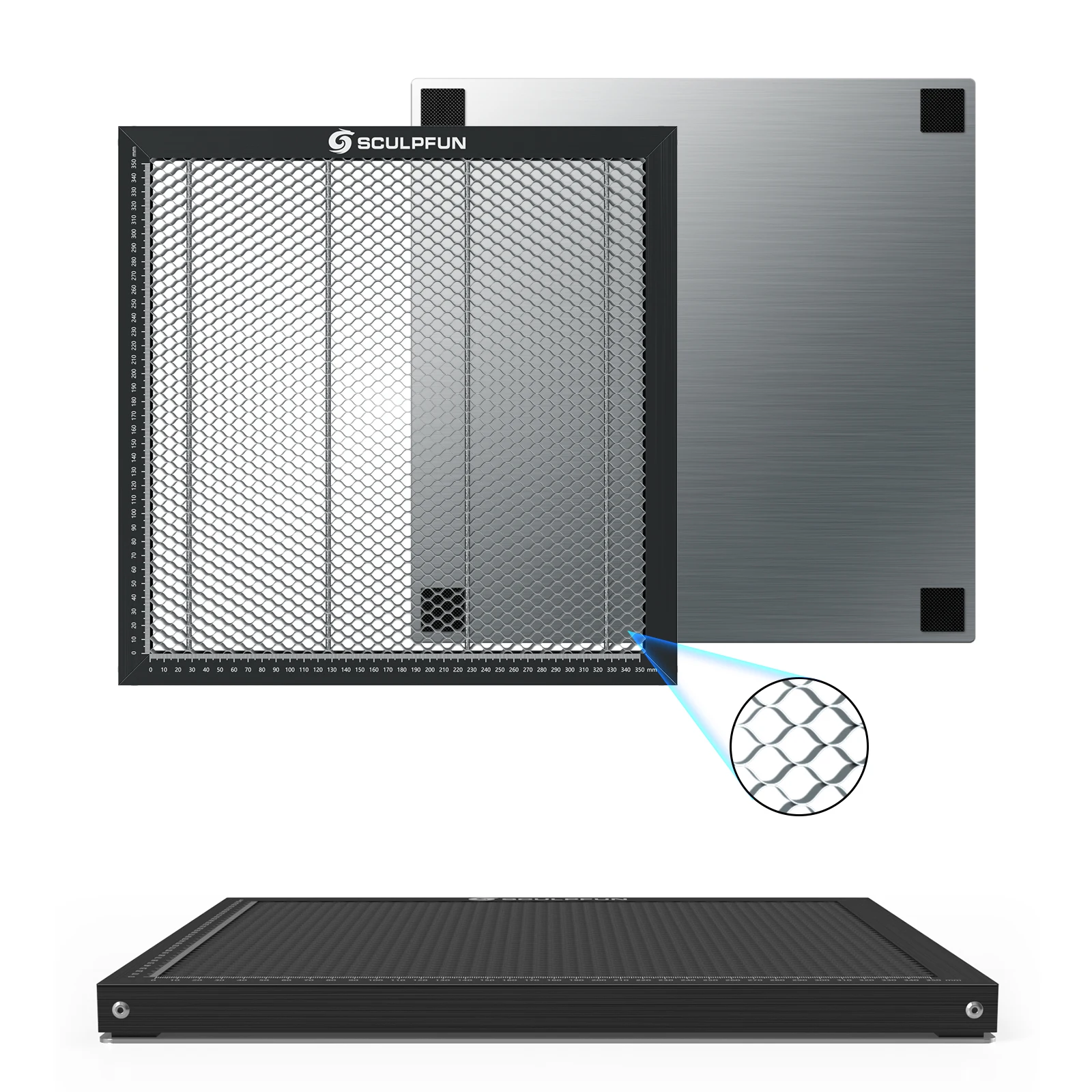 

Engraver Cutting Tools Honeycomb Working Table Board Steel Panel Platform for CO2 Diode Laser Engraver Cutting Machine 400x400mm