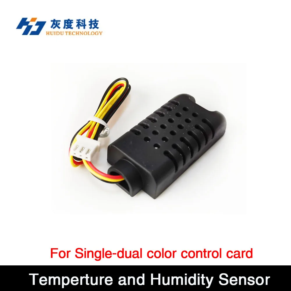 

Huidu Temperture and Humidity Sensor Support Single-Dual color LED Display Controller Card Work with HD-E62 , E63 , E64 ,