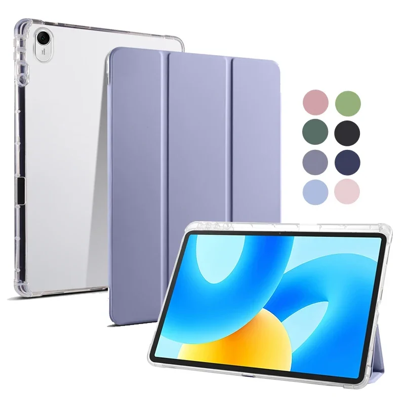 Capa Magnética para Huawei Matepad Estojo com Porta-lápis Suporte Flip Costas de Tpu Funda 11.5 11 2023