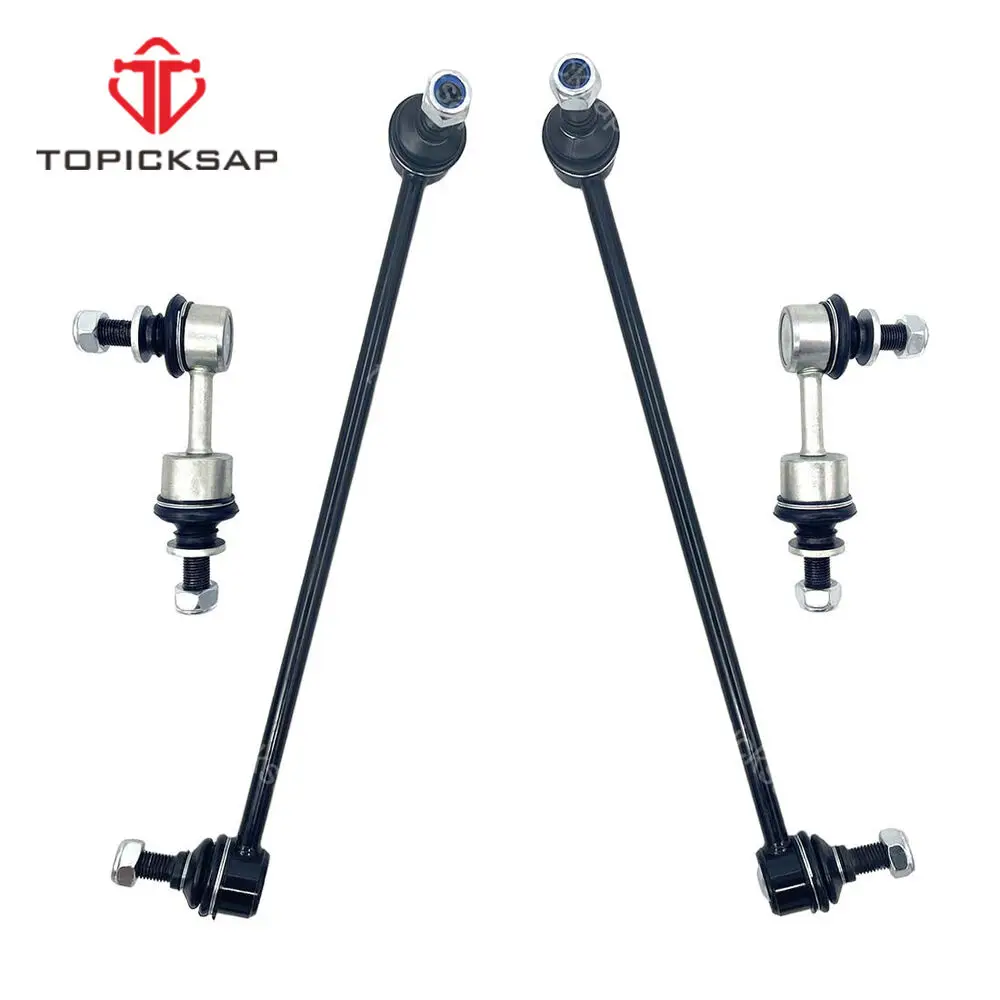 TOPICKSAP4pcsFrontRearStabilizerSwayBarEndLinksforHyundai