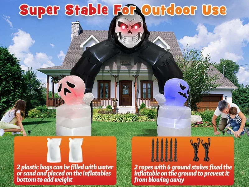 halloween inflatable arch
