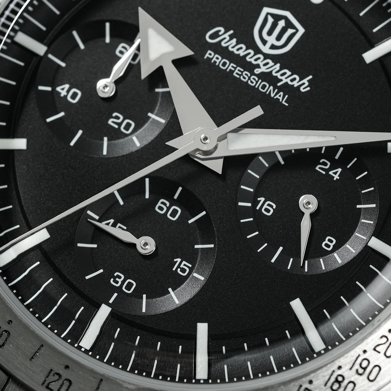 時計 vvv358 Watchdives WD1863 Mechanical Quartz Watches Black Spaces VK63