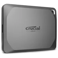 Crucial X9 Pro 1TB Portable SSD Up to 1050MB/s Write 3.2 USB-C External Solid State Drive Black CT1000X9PROSSD9