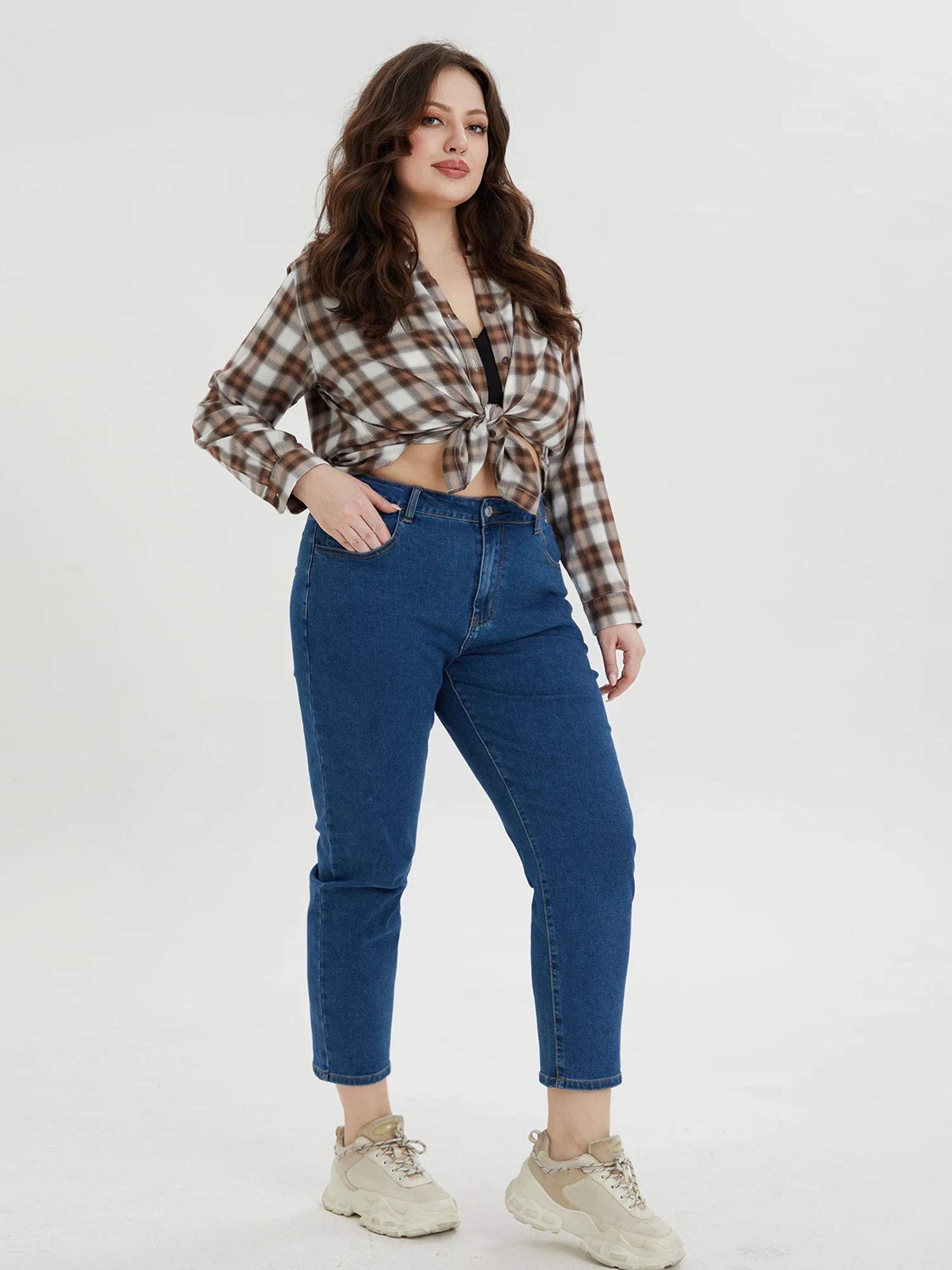 Рисунок 4 - Джинсы-шаровары женские стрейчевые