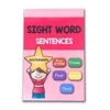 225 Pages/Book Educational Toys Children Learn English Homework Sight Word Sentence Interactive Phonics Practice Workbook 1