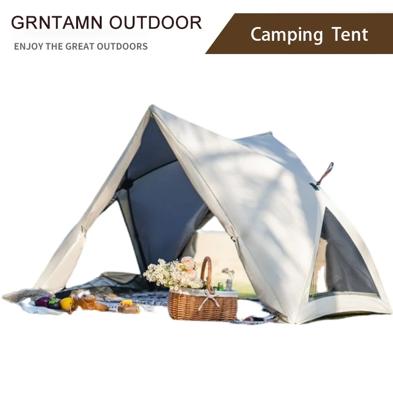 

Portable Lightweight Beach Tent, Sun Shelter, Beach Shade, Easy Setup, Canopy for Camping, Hiking, Fishing, 3/4 Person