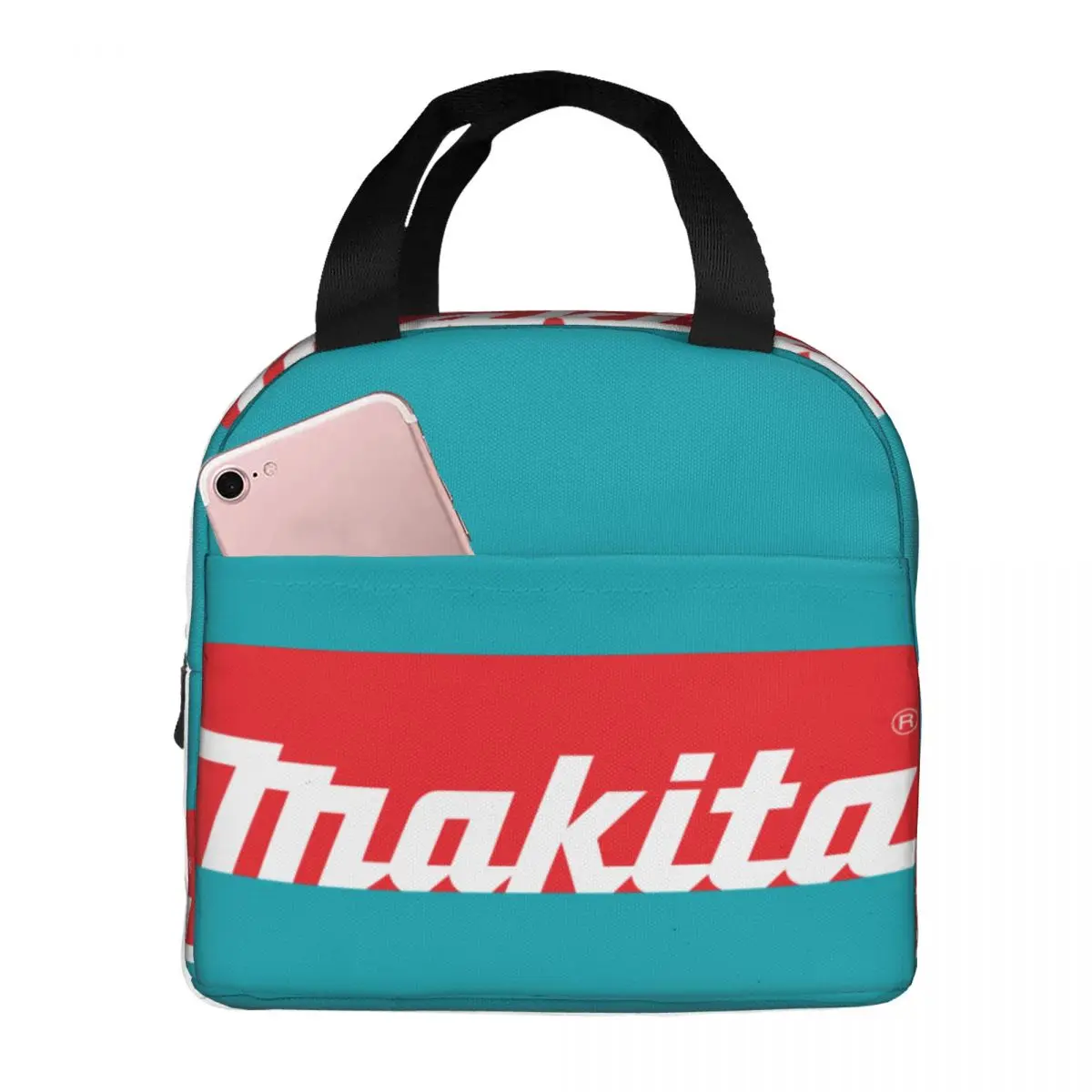 

Изолированные сумки для ланча Makitas, портативные сумки для пикника, термоохлаждающий Ланч-бокс, сумка для ланча для женщин, для работы, для детей и школы