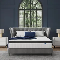 10 In Twin Mattress, Hybrid Mattress in a Box w/ Independent Spring, Soft & Comfort Medium Firm Twin Size Mattress, Edge Support 1