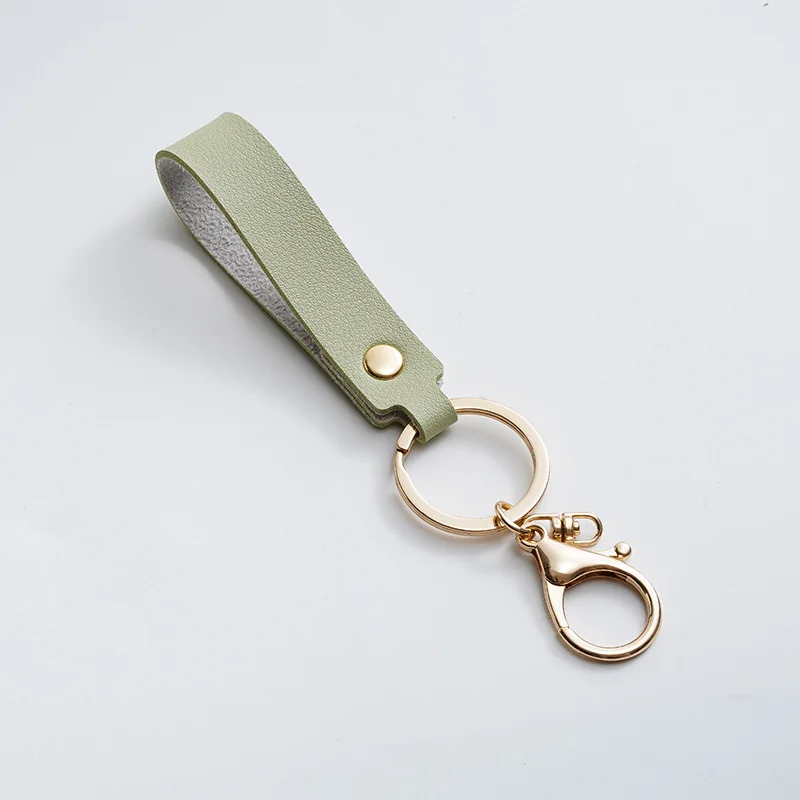 Key Chains Rope Keychains Women's Pendant Gun Plated Metal Car Keychain Business Men's Key Rings Buckle