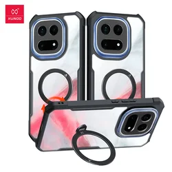 Xundd Airbag Anti - Drop Acrylic & TPU Protective Phone Case with Magnetic Clear Lens Cover for Acrylic and TPU (Magnetic Stand Case)