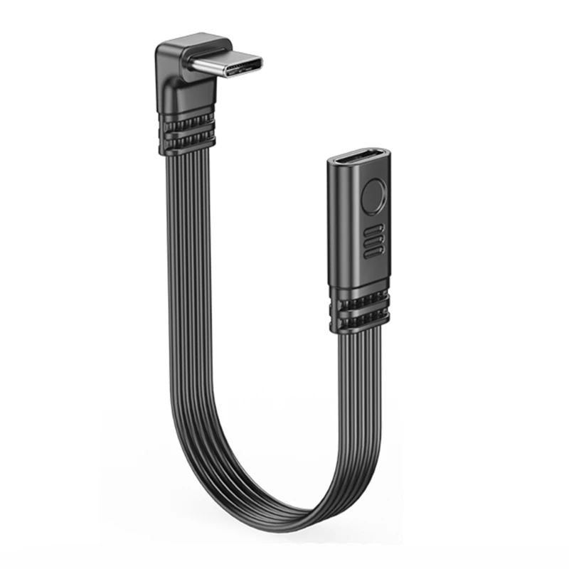 ตัวเลือกสินค้า สายต่อขยาย USB-C 90 องศา ใช้งานง่าย ชาร์จเร็ว