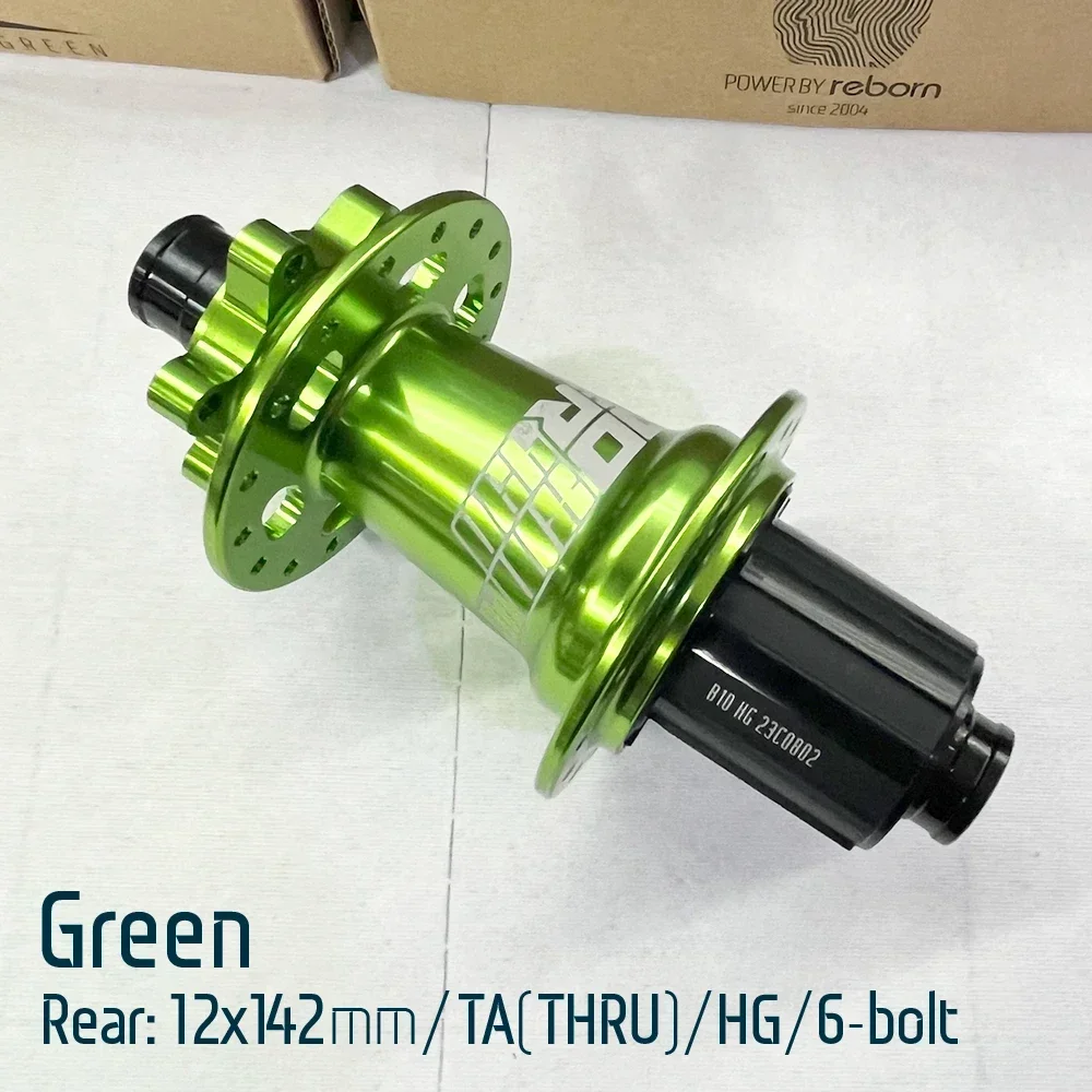 Enjcyling MTB Rear Hub, 28Holes 72 Click Sound 6 Pawls Chrome - View #10