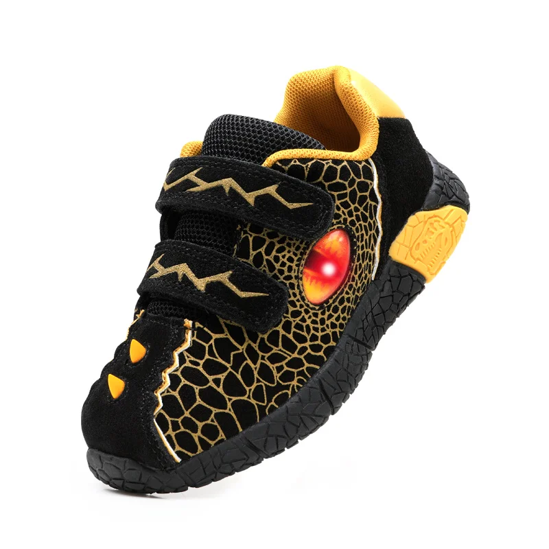 Kids LED Flashing Sneakers Sports Shoes For 3-6Y Boys