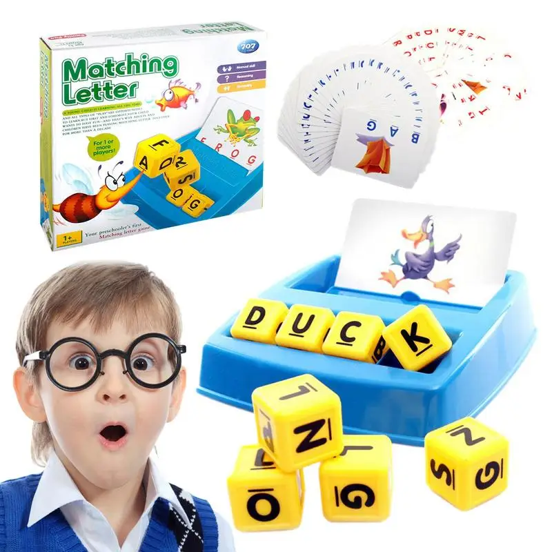 

See And Spell Matching Letter Toy Alphabet Flash Cards Matching Sight Words ABC Letters Recognition Game Preschool Educational