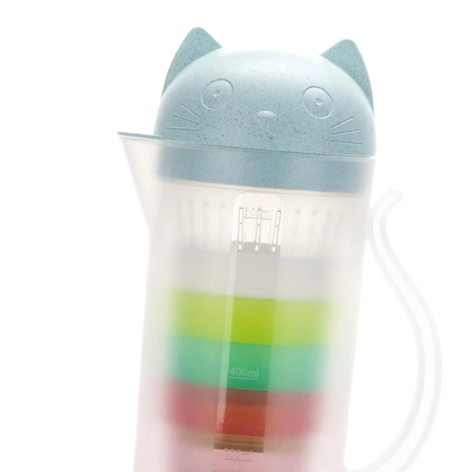 Beverage Pitcher Portable Cute with Filter Ice Tea Pitcher Water Pitcher with Cups for Tea Juice Homemade Beverage Milk Kitchen