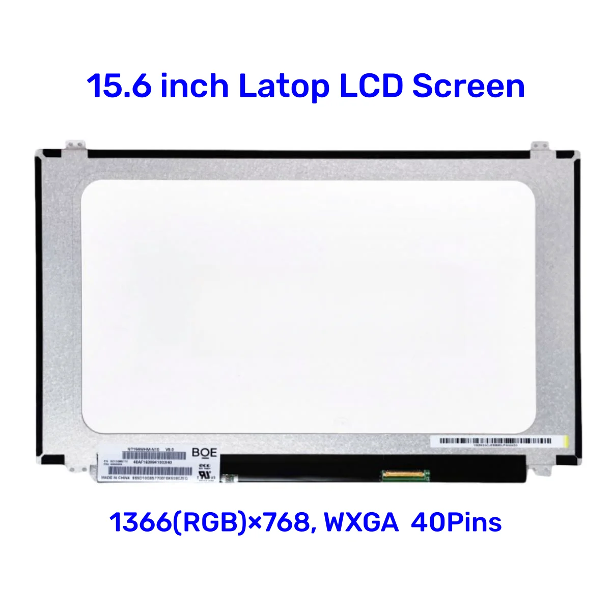 

LTN156AT30 NT156WHM-N10 15,6 дюймовый тонкий светодиодный экран 40 PIN B156XW04 V.5 V.6 LP156WHB TLA1 LP156WH3 TLS1 N156BGE-L31 L41 LTN156AT20