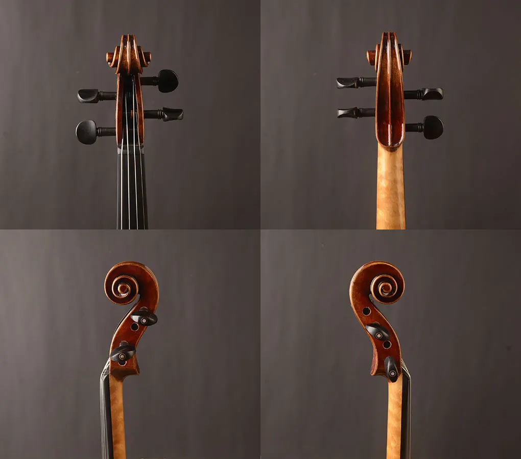 Standard Model Strad/Guarneri Violins with an extra carbon bow