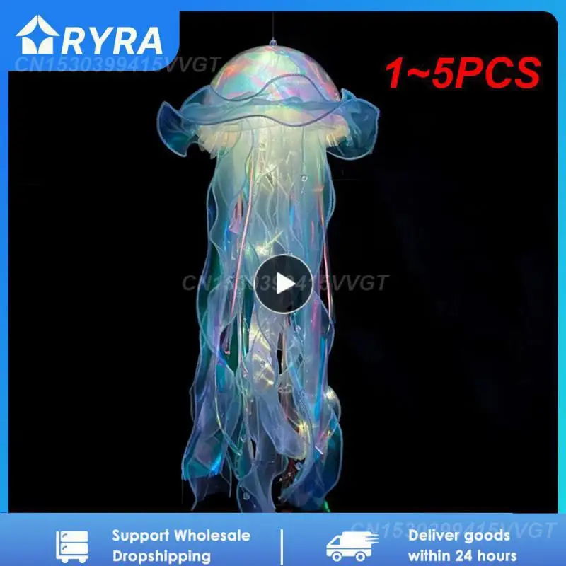 

Портативная лампа в виде медузы, 1-5 шт.