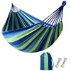 Single Wide Thick Canvas Hammock Outdoor Camping Backpackaging Leisure Swing Portable Hanging Bed Sleeping Swing Hammock 5