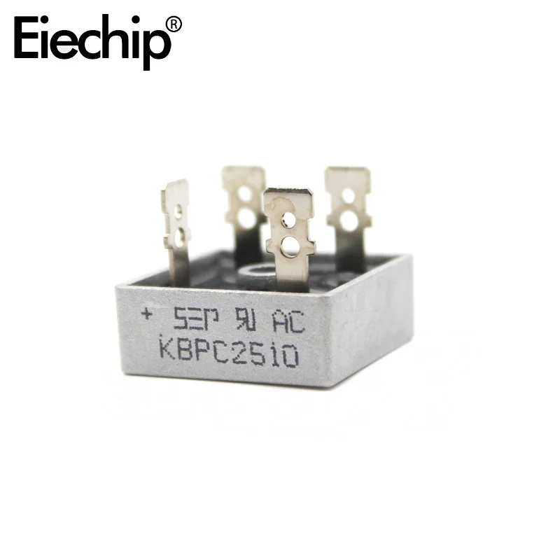 Diode bridge rectifier 2PCS KBPC2510 KBPC3510 1000V 25A 35A electronic silicon