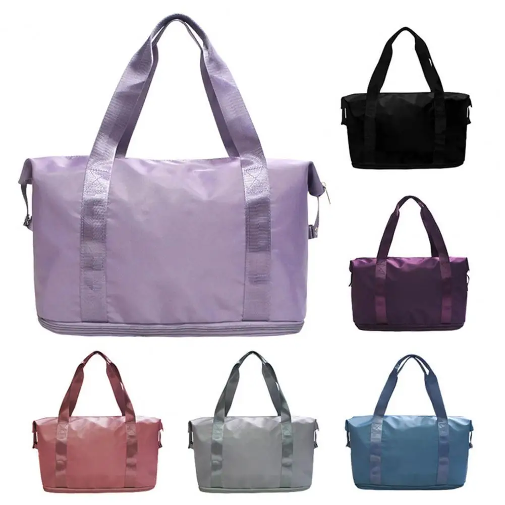 

Expandable Tote Gym Bag Large Capacity Multifunctional Practical Washable Fitness Training Travel Duffel Bag for Sports