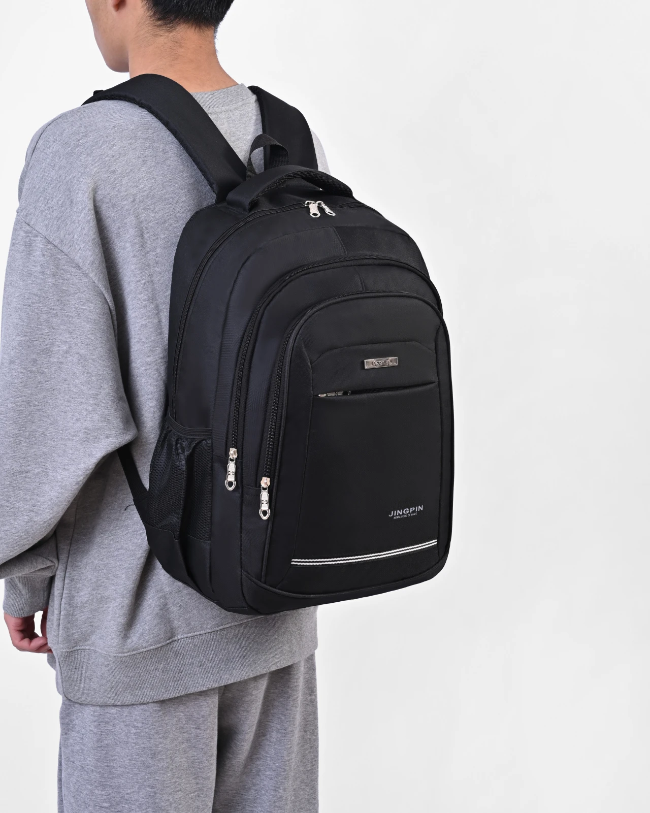 Men's Backpacks Oxford Waterproof Rucksack Business Computer Bag Casual Backpack Senior High School Student Schoolbag Large Capa