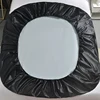 1Pc Waterproof Fitted Bed Sheet With Elastic Band Black Golden White Anti-slip Adjustable Mattress Cover (Pillowcase Need Order) 5