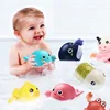 Baby Bath Toys Classic Chain Clockwork Swimming Turtles Dolphin Bath Toys For Kids Floating Wind Up Toys Swimming Accessories 1