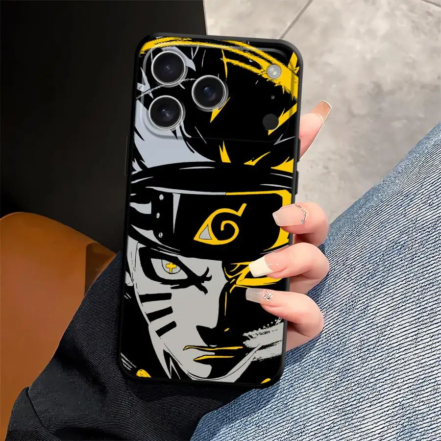 Anime NN-arutoS Black Soft Phone Cover Case