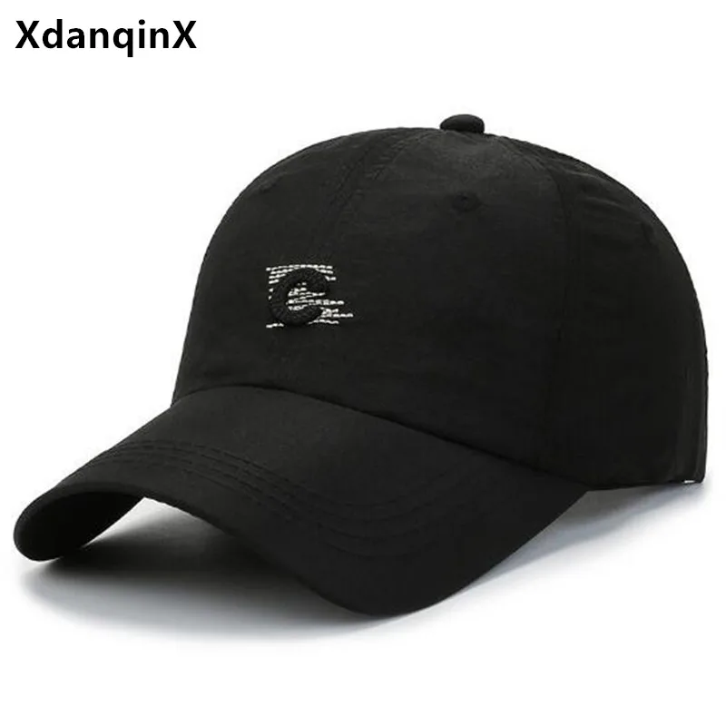 

New Summer Men's Caps Thin Breathable Sunscreen Baseball Cap Golf Cap Camping Fishing Cap Travel Hat Women's Hats Snapback Cap