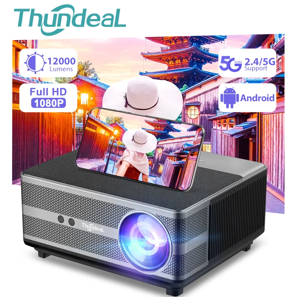 

Проектор ThundeaL TD98 Full HD 1080P, Wi-Fi, 2K, 4K, Android