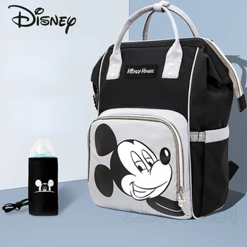 디즈니 미키의 신상 기저귀 가방, 만화 귀여운 아기 가방, 럭셔리 브랜드 아기 기저귀 가방, 오리지널 패션 트렌드
