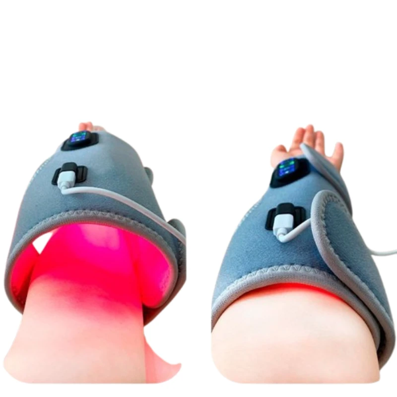 USB Red Light Relaxation Strap,660&850nm Near-infrared Light,Relieve Muscles Waist Neck Shoulder Hand Wrist Chin Pad HealthCare