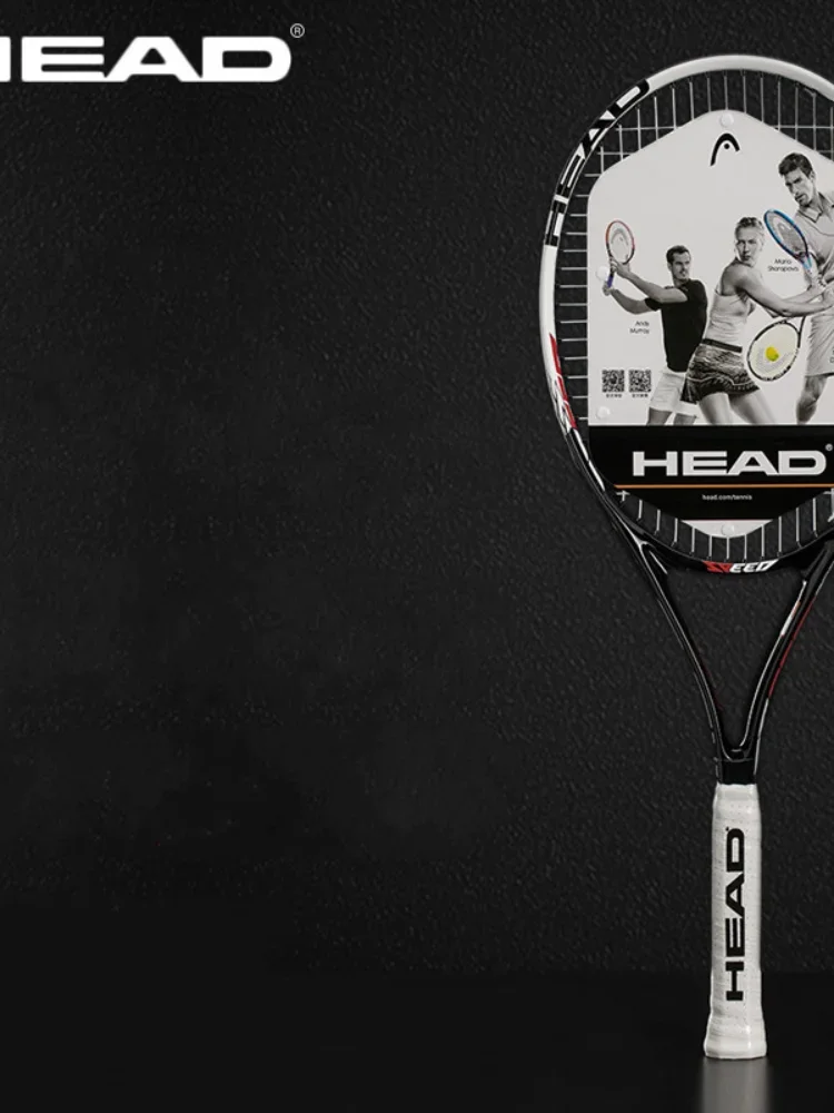 Original head tennis racket Tenis Masculino Tenis Raketi for women and mens carbon composite Raquete De with strung