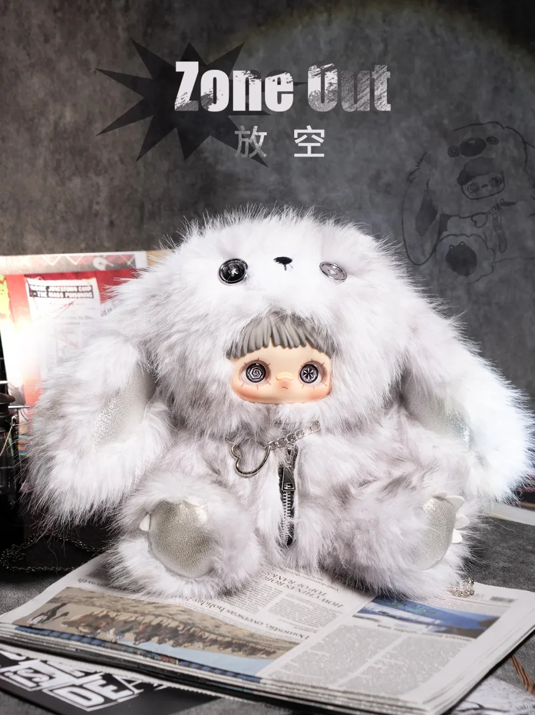 메이메이 반항적인 인형 시리즈 비닐 인형 블라인드 박스 카이샤 카하 카와이 인형 소녀 소년 선물 애니메이션 피규어