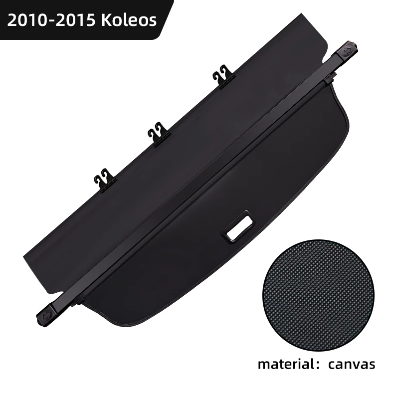 Couvercle Coffre Arrière Acier Inoxydable Pour Renault Koleos 2017-2023 - Kit 2 Pièces De Protection Et Décoration - 3