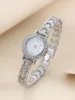 Fashion design alloy compact women's graduated quartz watch watch gift assorted pieces 2