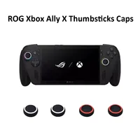 4 in 1 Accessories Kit for ROG Xbox Ally X Protective Case with Screen Protector and Carrying Bag TPU Storage Cover Thumb Caps - Image 2