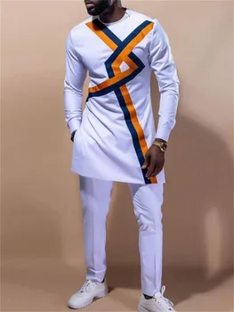 Tunde Long Sleeve Dashiki Outfit