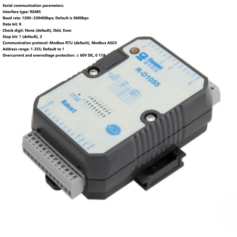 

R-D1055 промышленный класс 485, интеллектуальный модуль ввода и вывода цифрового сигнала управления
