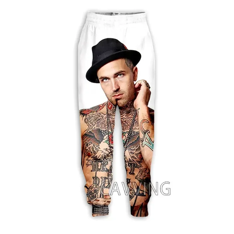 Новые модные популярные повседневные брюки Rapper Yelawolf с 3D принтом, спортивные брюки, прямые брюки, спортивные брюки, штаны для бега