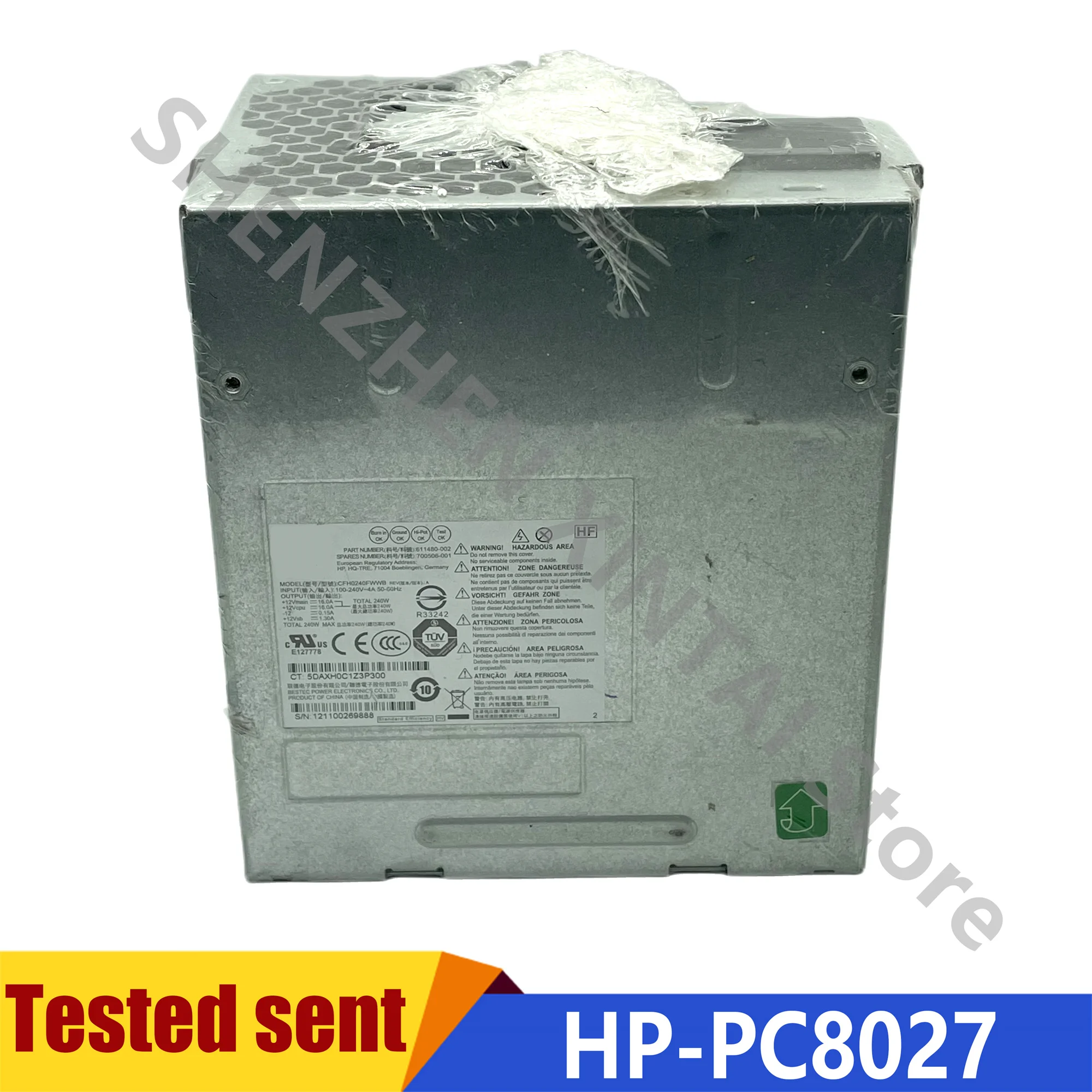 

Новый оригинальный блок питания PC8027 HP-D2402E0