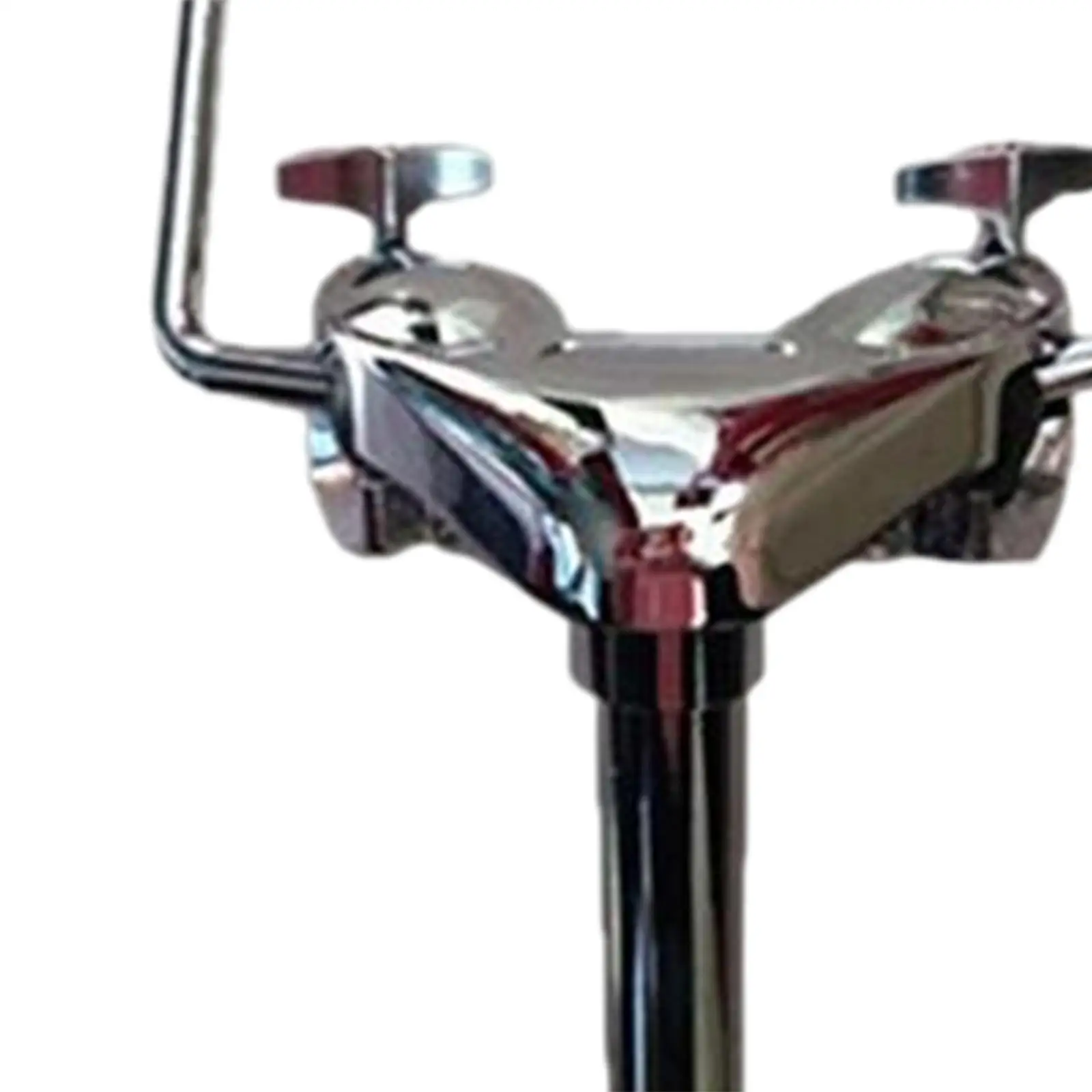 

Drum Holder Mount Display Bracket Hardware for Tom Drum DIY Accessories Double Tom Holder