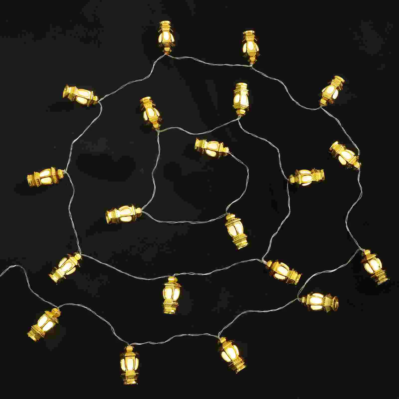 

Muslim Eid String Lights, 20 LEDs Eid Lantern String Lights, Party Lights for Eid Festival Christmas Bedroom Banquet